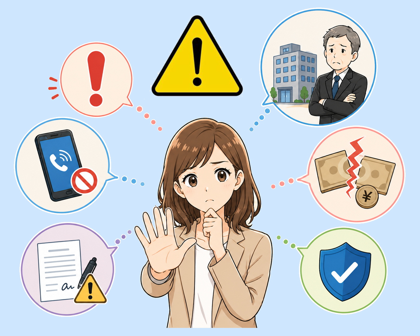 退職代行の注意点